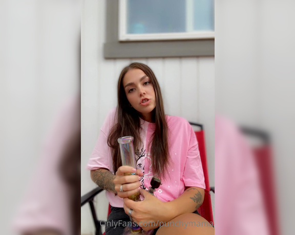 Punchy Mama aka punchymama - 07-21-2023 OnlyFans Video - I love smoking in the rain, feeling the smokey haze take over my body, and light