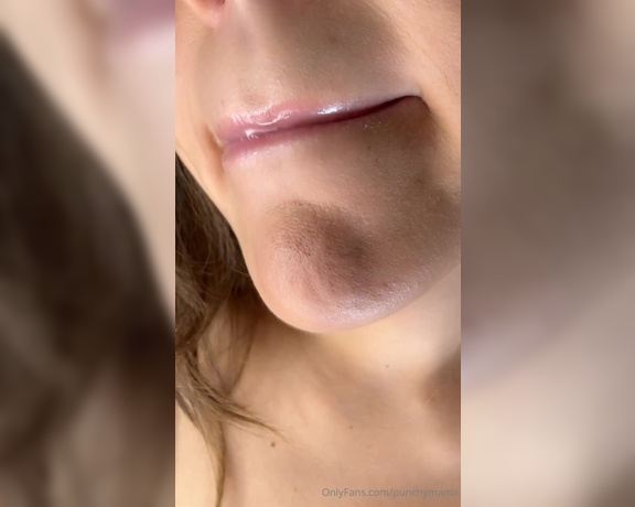 Punchy Mama aka punchymama - 08-08-2024 OnlyFans Video - I want to milk your cock with my warm wet mouth and my fat slippery tongue