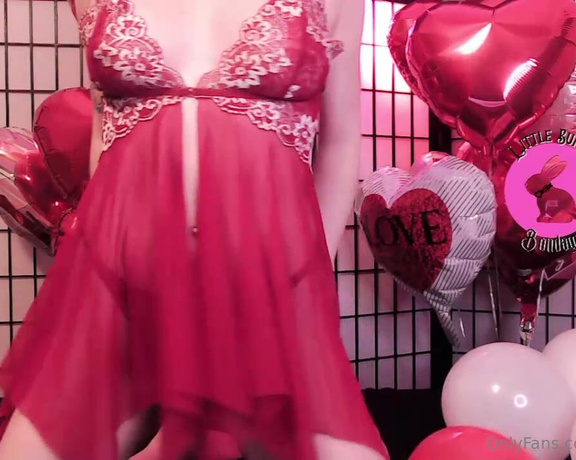 Bunny'sDungeon aka vipbunnyb - 02-14-2023 OnlyFans Video - A Valentines Striptease for you  Show your Bunny some love Tips are always appreciated