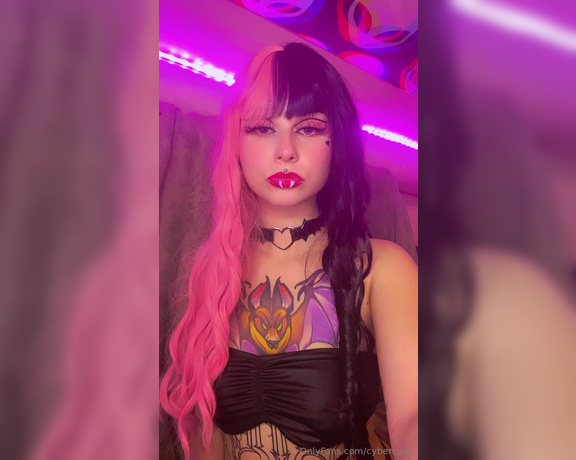 Cyber Coxx aka cybercoxx - 10-31-2023 OnlyFans Video - vamp strip  buon halloween