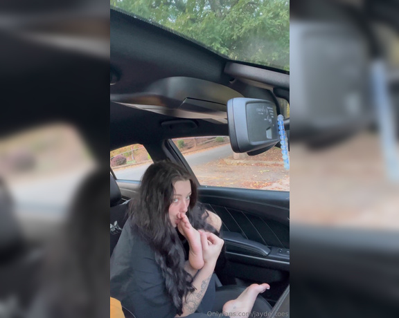 JaydeSoless aka jaydesoless - 11-28-2023 OnlyFans Video - Public Car self worship