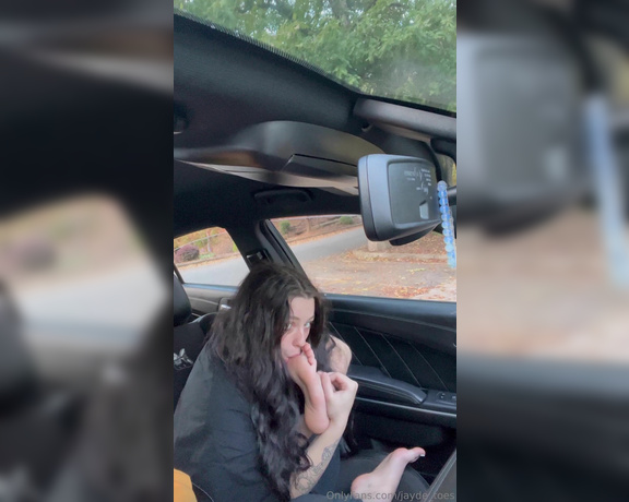 JaydeSoless aka jaydesoless - 11-28-2023 OnlyFans Video - Public Car self worship