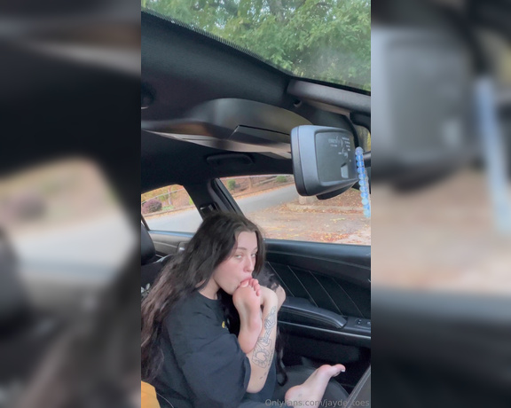 JaydeSoless aka jaydesoless - 11-28-2023 OnlyFans Video - Public Car self worship