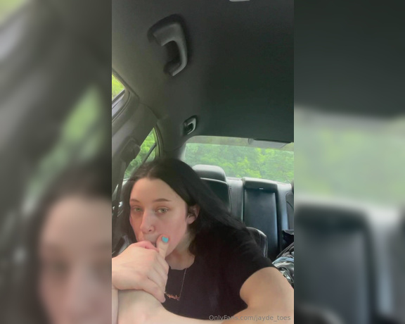 JaydeSoless aka jaydesoless - 11-29-2023 OnlyFans Video - Car Foot Worship