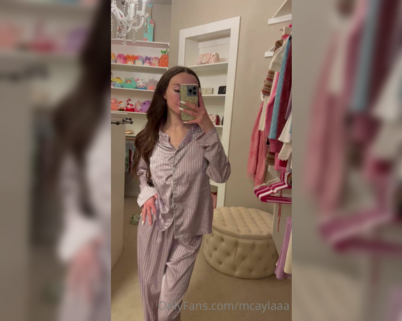 Cayla Bri aka caylabri - 02-04-2023 OnlyFans Video - Do you like my pjs