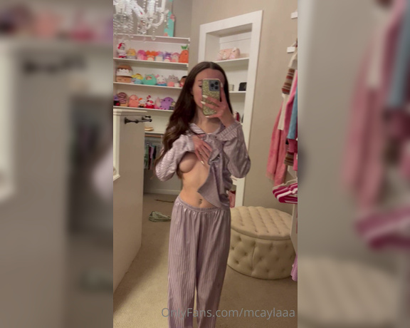 Cayla Bri aka caylabri - 02-04-2023 OnlyFans Video - Do you like my pjs