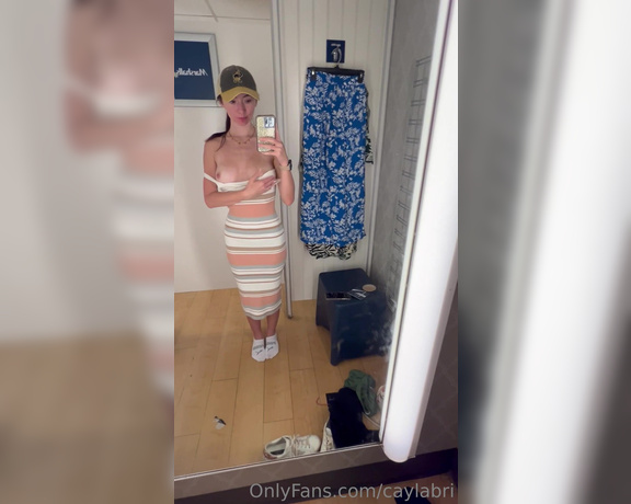 Cayla Bri aka caylabri - 06-27-2023 OnlyFans Video - I bought this dress