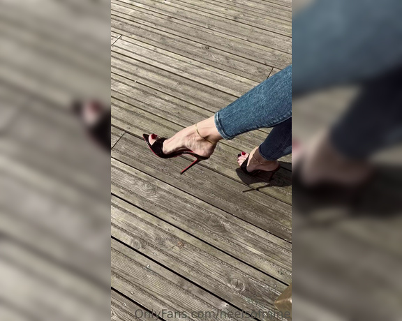 Heels of mine aka heelsofmine - 04-23-2023 OnlyFans Video - Short clip of dangling in publicwould you like to see longer clip