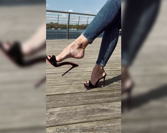 Heels of mine aka heelsofmine - 04-23-2023 OnlyFans Video - Short clip of dangling in publicwould you like to see longer clip