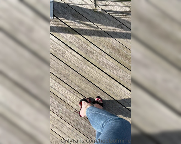 Heels of mine aka heelsofmine - 04-30-2023 OnlyFans Video - Walking in jeans and heels