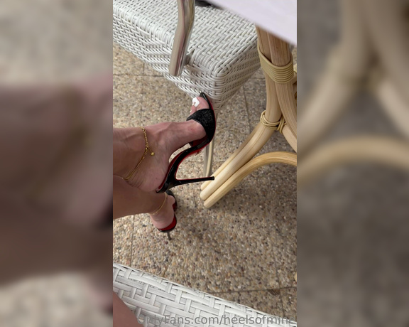 Heels of mine aka heelsofmine - 05-23-2023 OnlyFans Video - These are my favourite mules, hope you like them too