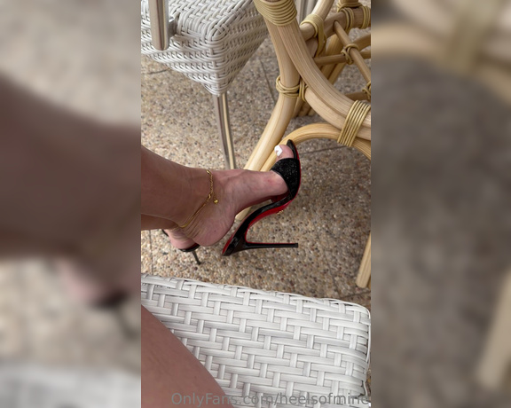 Heels of mine aka heelsofmine - 05-23-2023 OnlyFans Video - These are my favourite mules, hope you like them too