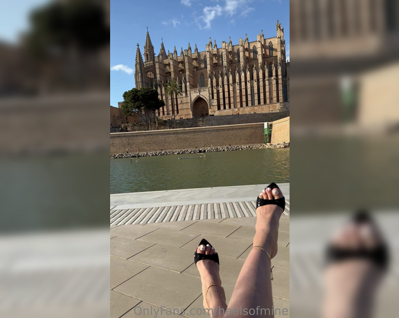 Heels of mine aka heelsofmine - 06-02-2023 OnlyFans Video - One of the most popular places in MajorcaI have no idea why people were steering at