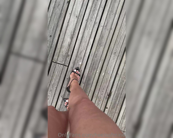 Heels of mine aka heelsofmine - 06-19-2023 OnlyFans Video - How about little show off in public