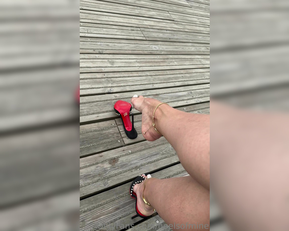 Heels of mine aka heelsofmine - 06-12-2023 OnlyFans Video - Todays walk in my new mules