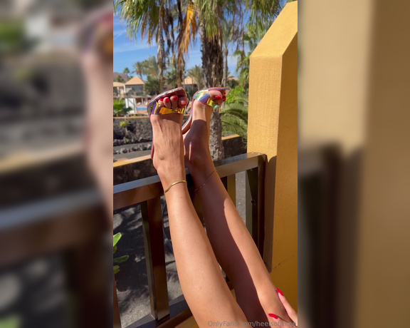 Heels of mine aka heelsofmine - 12-07-2023 OnlyFans Video - I love these mules in the sun