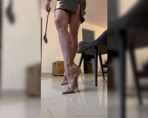 Heels of mine aka heelsofmine - 03-12-2024 OnlyFans Video - For my hungry slavesI want my heels perfectly clean Thank me