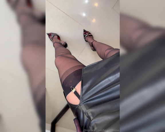 Heels of mine aka heelsofmine - 05-09-2024 OnlyFans Video - Stocking and heels always perfect combo