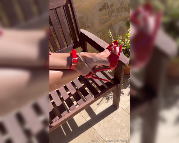 Heels of mine aka heelsofmine - 06-11-2024 OnlyFans Video - Red is not just a colour