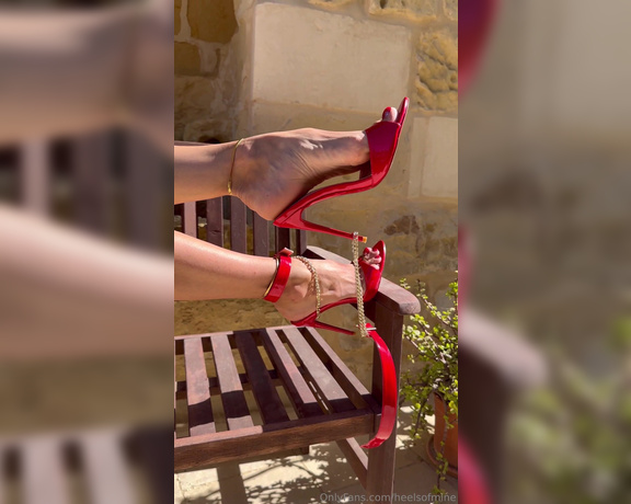 Heels of mine aka heelsofmine - 06-11-2024 OnlyFans Video - Red is not just a colour