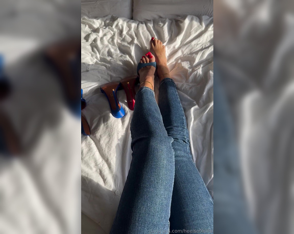 Heels of mine aka heelsofmine - 11-13-2024 OnlyFans Video - How do you like jeans and feet