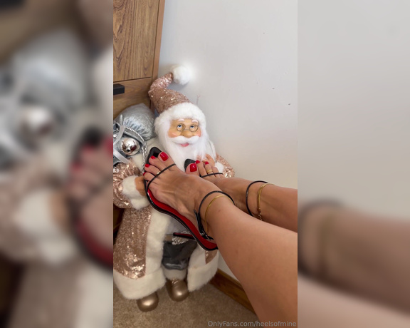 Heels of mine aka heelsofmine - 12-20-2024 OnlyFans Video - Im sure Santa will bring me something, otherwise