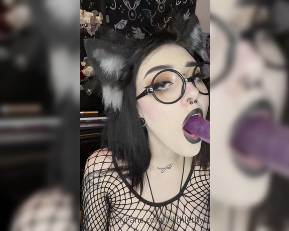 Lillith Lethya aka lillithlethya - 10-28-2021 OnlyFans Video - heres some sexy fishnet buttplug content_1nm7