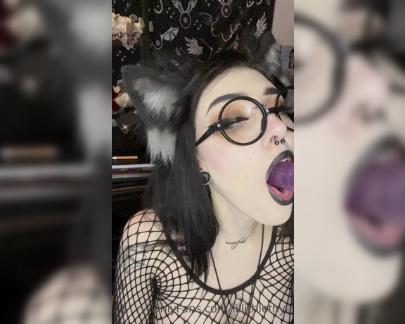 Lillith Lethya aka lillithlethya - 10-28-2021 OnlyFans Video - heres some sexy fishnet buttplug content_1nm7