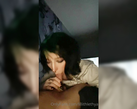 Lillith Lethya aka lillithlethya - 05-07-2022 OnlyFans Video - POV I send you a snap of me sucking dick, hoping youll stroke yours to me