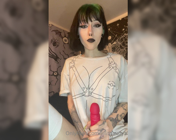 Lillith Lethya aka lillithlethya - 05-08-2022 OnlyFans Video - much requested goth girl joi  This is my first ever joi so take it