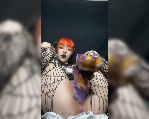 Lillith Lethya aka lillithlethya - 10-14-2022 OnlyFans Video - bumblehooves made me so creamy, lick it up for me