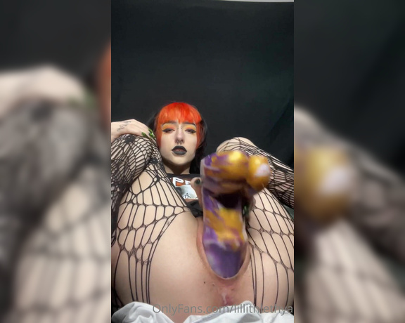 Lillith Lethya aka lillithlethya - 10-14-2022 OnlyFans Video - bumblehooves made me so creamy, lick it up for me