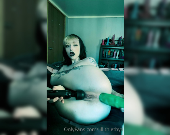 Lillith Lethya aka lillithlethya - 03-21-2023 OnlyFans Video - Bad Dragon Echo Anal Creampie