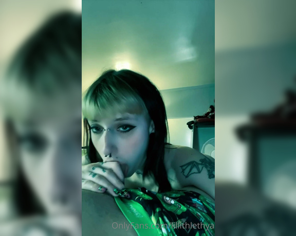 Lillith Lethya aka lillithlethya - 06-04-2023 OnlyFans Video - He came in me so deep none came out