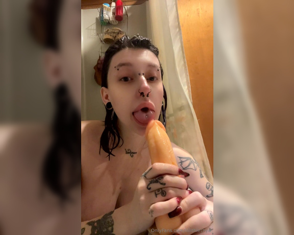 Lillith Lethya aka lillithlethya - 03-12-2024 OnlyFans Video - practicing throat training  Im so drooly and needy