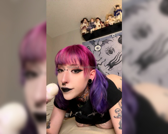 Lillith Lethya aka lillithlethya - 09-18-2024 OnlyFans Video - I need more throat training toys so I can work on taking it all for you