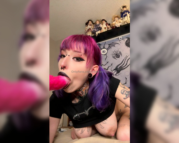 Lillith Lethya aka lillithlethya - 09-18-2024 OnlyFans Video - I need more throat training toys so I can work on taking it all for you