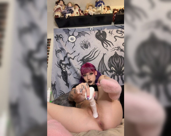 Lillith Lethya aka lillithlethya - 09-19-2024 OnlyFans Video - Fun exclusive_made dildo from Nothosaur  Its so pretty