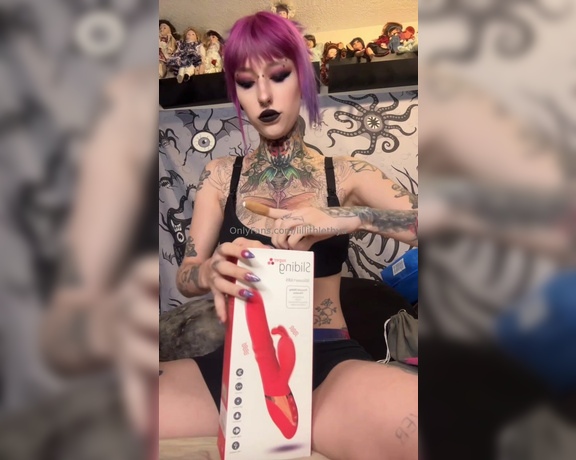 Lillith Lethya aka lillithlethya - 09-30-2024 OnlyFans Video - Just a cute BTS unboxing for ya heeheeLowkey need more fantasy dildos and cute Halloween outfits