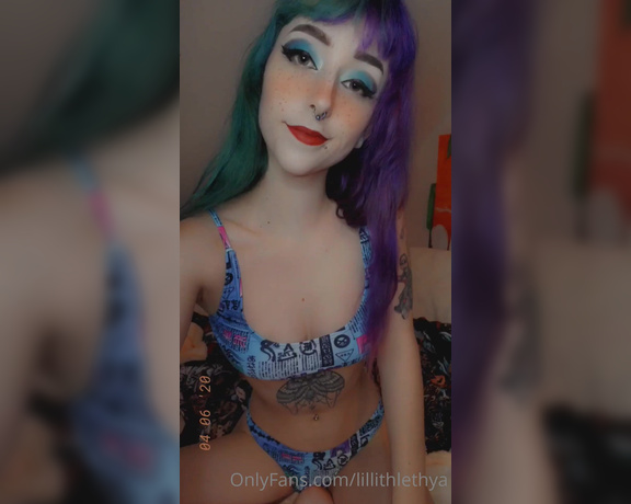 Lillith Lethya aka lillithlethya - 06-04-2020 OnlyFans Video - liking the blue