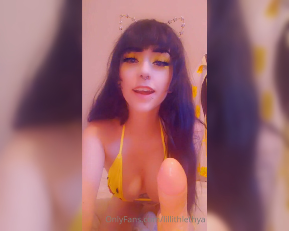 Lillith Lethya aka lillithlethya - 07-04-2020 OnlyFans Video - Id look so hot blowing you, dont you think