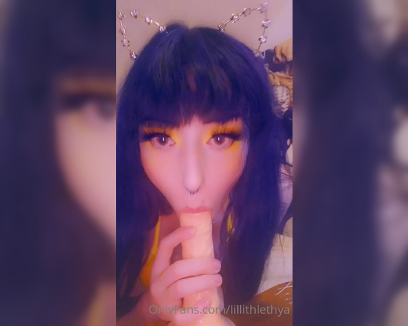 Lillith Lethya aka lillithlethya - 07-04-2020 OnlyFans Video - Id look so hot blowing you, dont you think