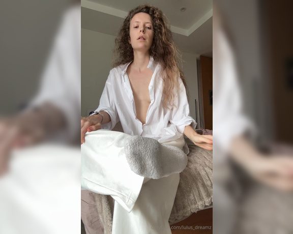 Lulusdreamz aka lulus_dreamz - 09-25-2024 OnlyFans Video - Get to see the whole 3 min feet spit and jerk off humiliation video for only