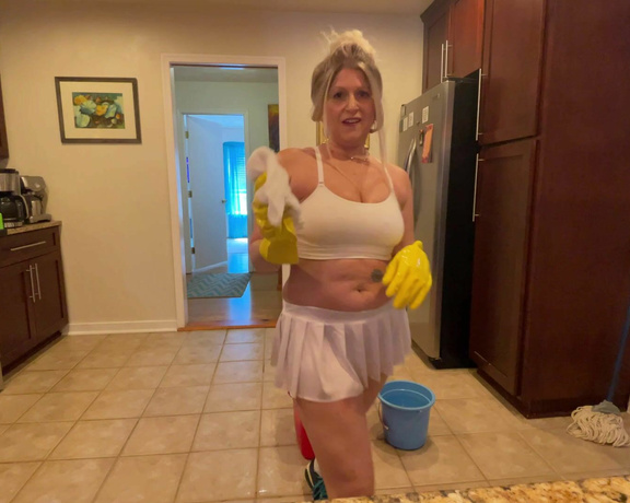 TabithaXXX - NUDE MOPPING FLOORPLAY custom 1080HD