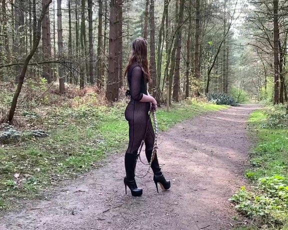 Vivienne L'Amour aka Vlproductionsuk OnlyFans - Remember that time I chased you in the woods, found your little hidey hole and wh1pped you senseless