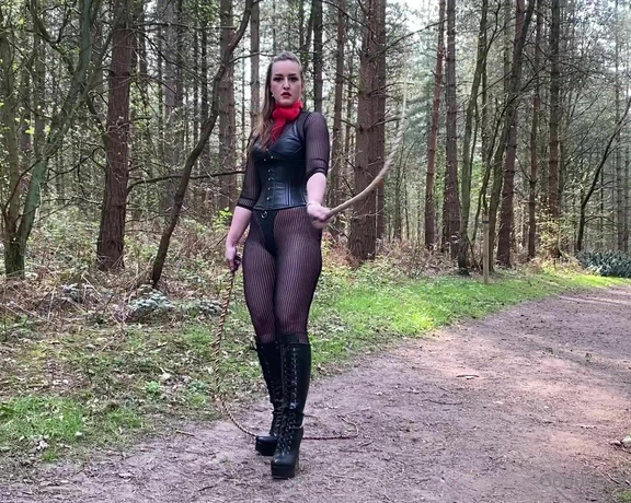 Vivienne L'Amour aka Vlproductionsuk OnlyFans - Remember that time I chased you in the woods, found your little hidey hole and wh1pped you senseless