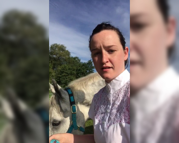 Vivienne L'Amour aka Vlproductionsuk OnlyFans - Goddess & Her handsome horse #FullVideo #Boots #IrishDraught #UpDo #WhiteJodhpurs #CompetitionWear