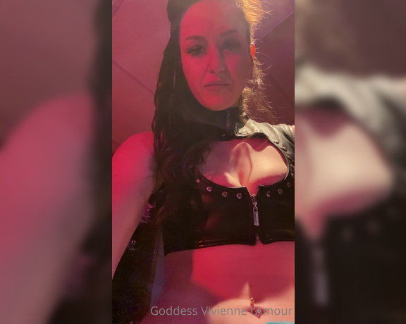Vivienne L'Amour aka Vlproductionsuk OnlyFans - You love a little peep into my dungeon dont you pervs