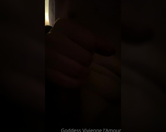 Vivienne L'Amour aka Vlproductionsuk OnlyFans - Intimate slow wank after time in chastity Orgasm denial