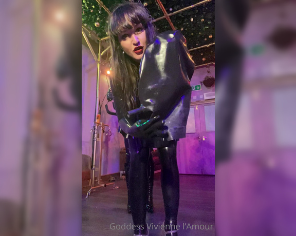 Vivienne L'Amour aka Vlproductionsuk OnlyFans - You will be my rubber slut & gimpy cuck